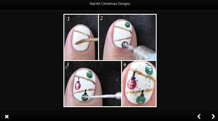 Play Nail Art Christmas Designs
