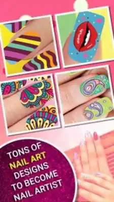 Play Nail Art Color by Number - Nail Salon Number Color