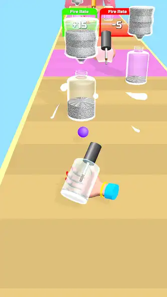 Play Nail Color Run as an online game Nail Color Run with UptoPlay