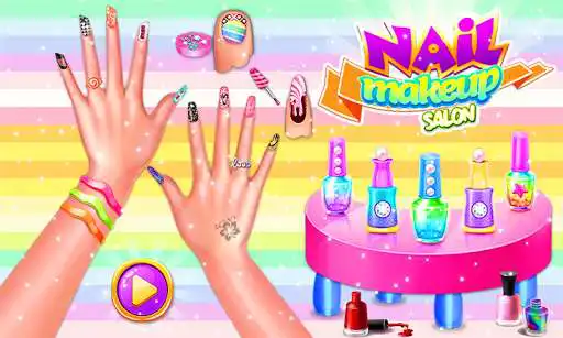 Play Nail Makeup: Doll Makeup Game  and enjoy Nail Makeup: Doll Makeup Game with UptoPlay