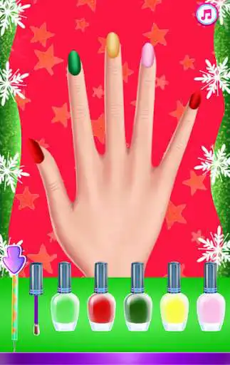 Play Nail Princess Manicure - Beauty Game as an online game Nail Princess Manicure - Beauty Game with UptoPlay