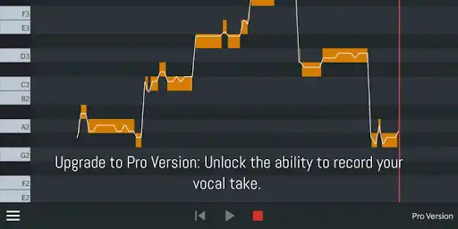 Play Nail the Pitch - Vocal Pitch Monitor as an online game Nail the Pitch - Vocal Pitch Monitor with UptoPlay