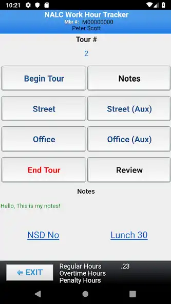 Play NALC Track Hours  and enjoy NALC Track Hours with UptoPlay