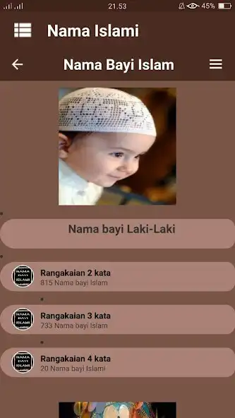 Play Nama Bayi Islami Lengkap as an online game Nama Bayi Islami Lengkap with UptoPlay
