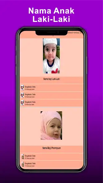 Play Nama Bayi Islami Modern  and enjoy Nama Bayi Islami Modern with UptoPlay