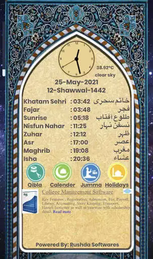 Play Namaz Time For Moradabad  and enjoy Namaz Time For Moradabad with UptoPlay