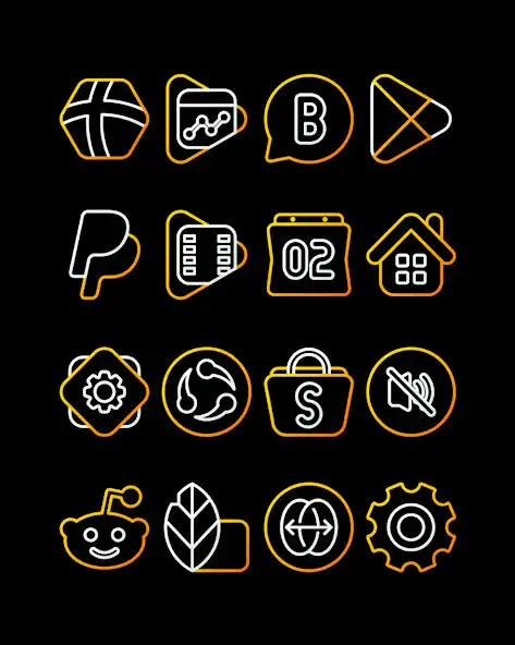Play Nambula Yellow - Icon Pack as an online game Nambula Yellow - Icon Pack with UptoPlay