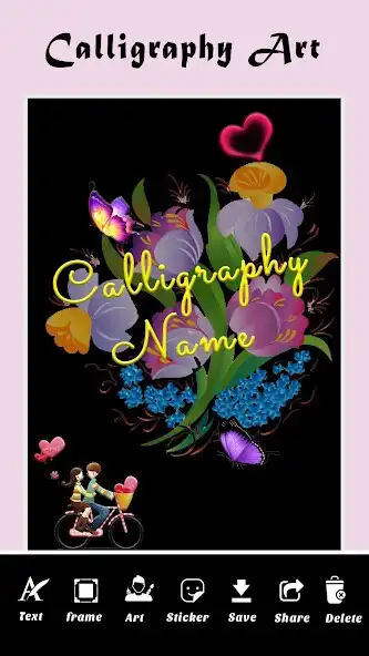 Play Name Art - Calligraphy - Name Shadow Art Maker  and enjoy Name Art - Calligraphy - Name Shadow Art Maker with UptoPlay
