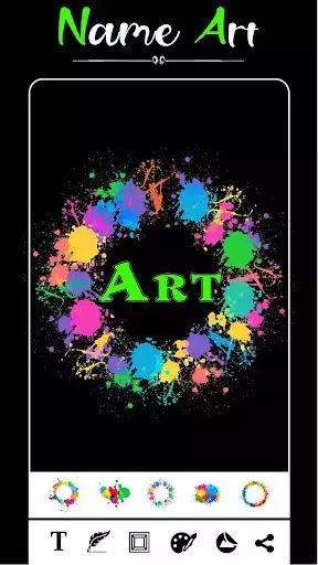 Play Name Art - Focus n Filter as an online game Name Art - Focus n Filter with UptoPlay