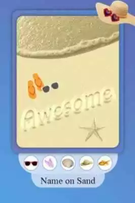 Play Name Art on Sand