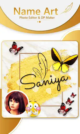 Play Name Art Photo Editor - Name on Pics  and enjoy Name Art Photo Editor - Name on Pics with UptoPlay