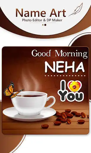 Play Name Art Photo Editor - Name on Pics as an online game Name Art Photo Editor - Name on Pics with UptoPlay