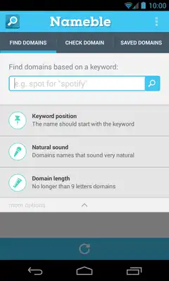 Play Nameble - awesome domain names