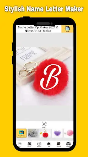 Play Name Letter DP Maker 2021 & Name Art DP Maker as an online game Name Letter DP Maker 2021 & Name Art DP Maker with UptoPlay