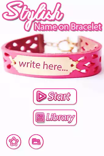 Play Name on Bracelet  and enjoy Name on Bracelet with UptoPlay