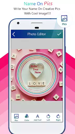 Play Name On Pics