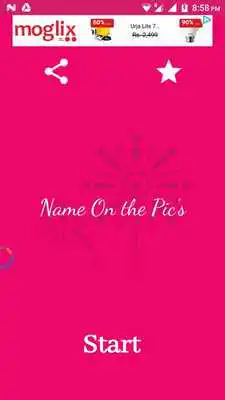 Play Name on the Pic Play Name on the Pic