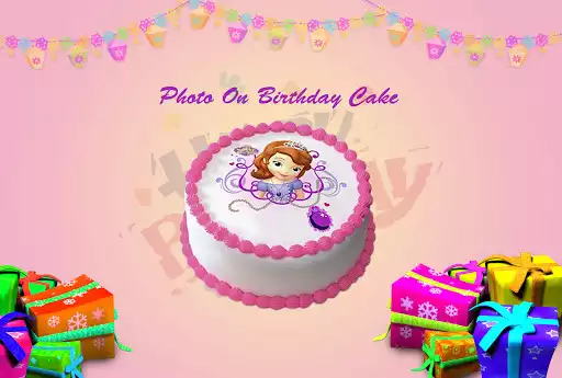 Play Name Photo On Birthday Cake
