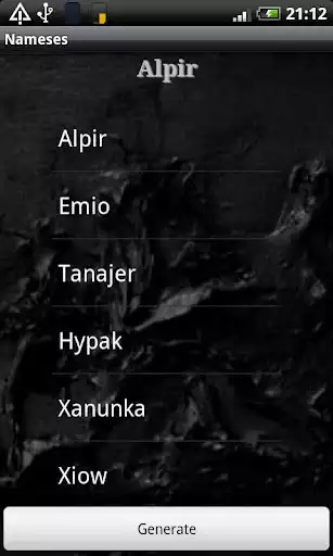 Play Nameses - Name Generator
