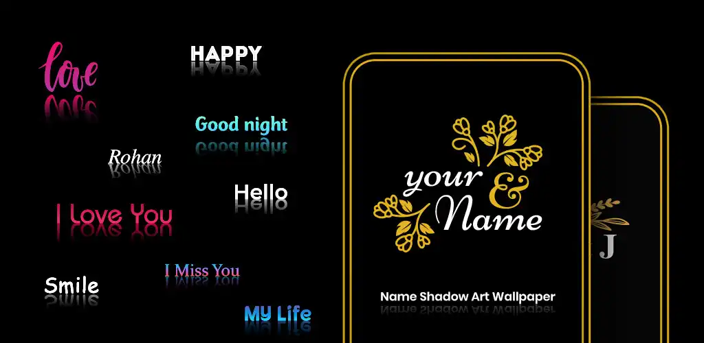 Play Name Shadow Art Wallpaper : Name Art Photo Editor  and enjoy Name Shadow Art Wallpaper : Name Art Photo Editor with UptoPlay