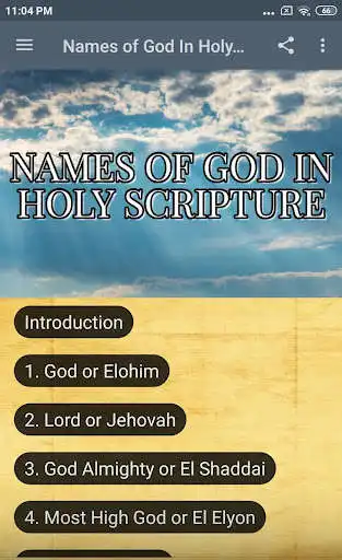 Play Names of God In Holy Scripture  and enjoy Names of God In Holy Scripture with UptoPlay