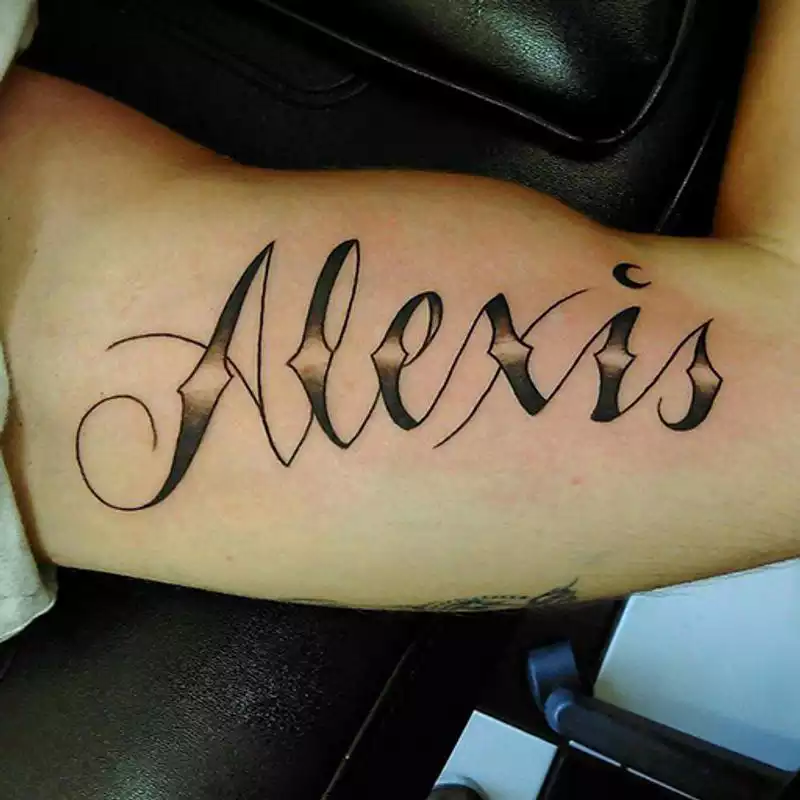 Play Name Tattos Ideas