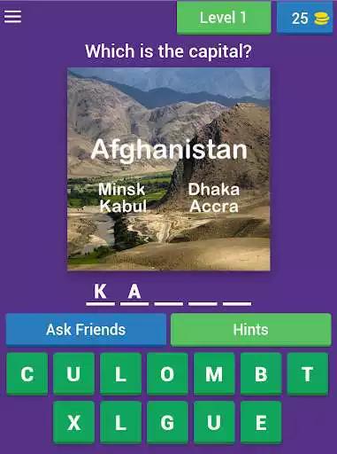 Play Name the Country Capital