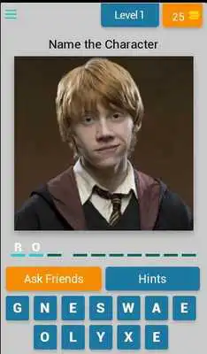 Play Name The Harry Potter Quiz