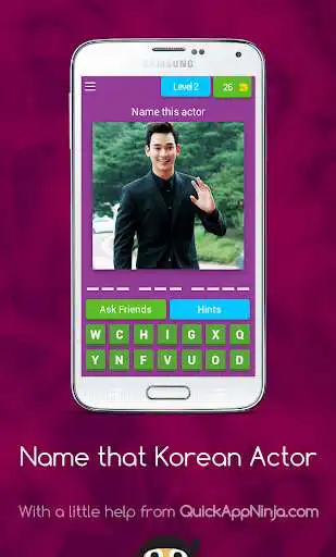 Play Name the Korean Actor Quiz as an online game Name the Korean Actor Quiz with UptoPlay