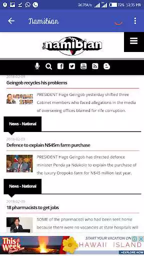 Play Namibia News as an online game Namibia News with UptoPlay