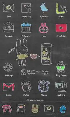 Play NANA(Blackboard) icon style