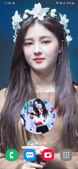 Play Nancy Momoland Clock Wallpaper  and enjoy Nancy Momoland Clock Wallpaper with UptoPlay