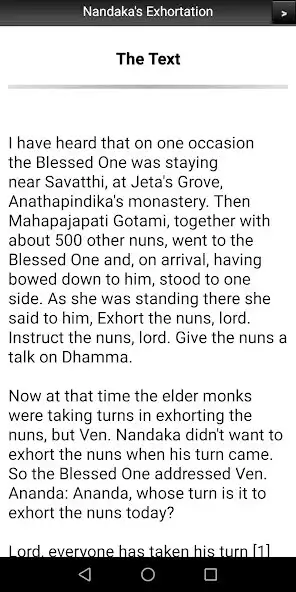 Play Nandakas Exhortation Sutta as an online game Nandakas Exhortation Sutta with UptoPlay