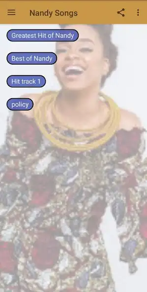 Play Nandy Songs  and enjoy Nandy Songs with UptoPlay