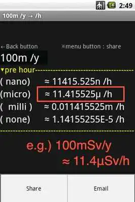 Play nano,micro,milli convert
