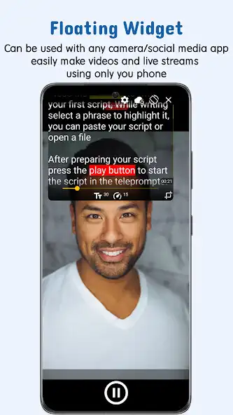 Play Nano Teleprompter  and enjoy Nano Teleprompter with UptoPlay