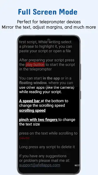 Play Nano Teleprompter as an online game Nano Teleprompter with UptoPlay