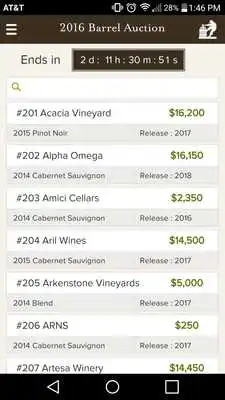 Play Napa Valley Barrel Auction