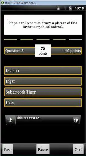 Play Napolean Dynamite Trivia  and enjoy Napolean Dynamite Trivia with UptoPlay