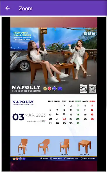 Play NAPOLLY Kalender Digital 2023 as an online game NAPOLLY Kalender Digital 2023 with UptoPlay