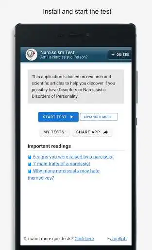 Play Narcissism Test - Am I a narcissistic person? and enjoy Narcissism Test - Am I a narcissistic person? with UptoPlay Play Narcissism Test - Am I a narcissistic person? and enjoy Narcissism Test - Am I a narcissistic person? with UptoPlay