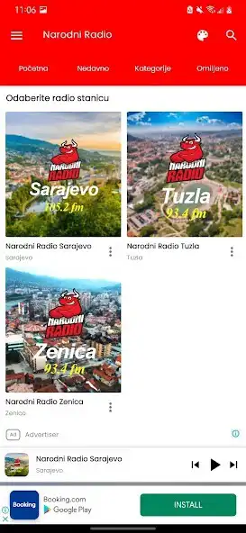 Play Narodni radio BiH as an online game Narodni radio BiH with UptoPlay