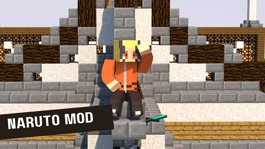 Play Naruto Anime Mod for Minecraft  and enjoy Naruto Anime Mod for Minecraft with UptoPlay
