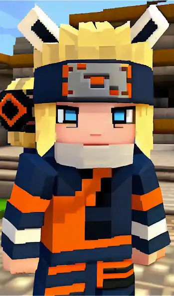 Play Naruto Jedy mod for MCPE as an online game Naruto Jedy mod for MCPE with UptoPlay