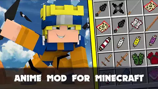 Play Naruto Mod For Minecraft PE  and enjoy Naruto Mod For Minecraft PE with UptoPlay