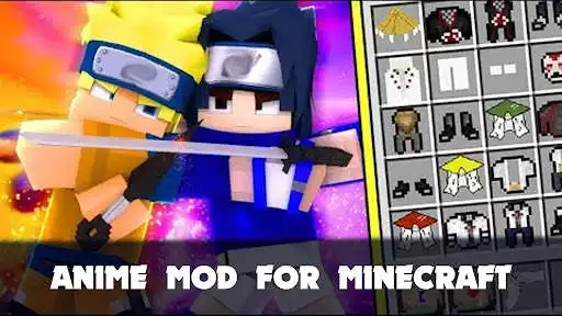 Play Naruto Mod For Minecraft PE as an online game Naruto Mod For Minecraft PE with UptoPlay