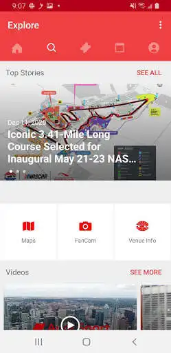 Play NASCAR at COTA as an online game NASCAR at COTA with UptoPlay