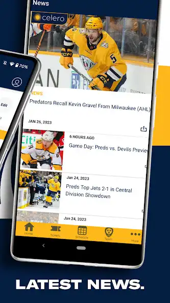 Play Nashville Predators App as an online game Nashville Predators App with UptoPlay
