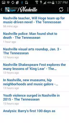 Play Nashville Tennessee