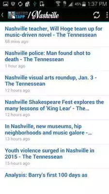 Play Nashville Tennessee